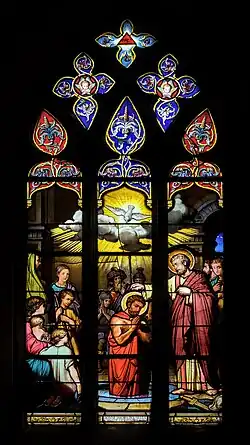 St Peter Baptises Cornelius the Centurion (19th c.)