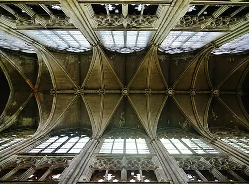 The Nave vaulting