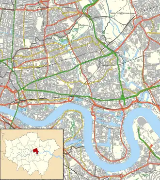 Millwall Dock is located in London Borough of Tower Hamlets
