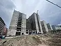 Towers under construction
