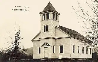 Brookfield Town Hall in 1915