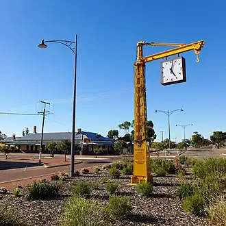 Narembeen town clock, 2014