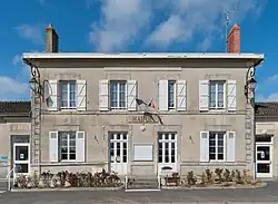 Town hall of St-Sornin-la-Marche