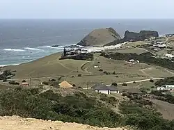 Modern usage of the Rondavel, residency near the coastline of Eastern Cape, South Africa.