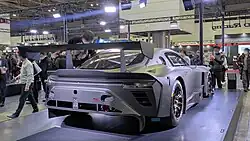 GR GT3 Prototype rear view