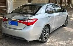 GAC Toyota Levin (E180, China, pre-facelift)