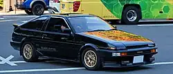 1986 Sprinter Trueno Black Limited liftback