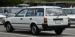 Rear view of Sprinter 1.8D XL van (CE96V)