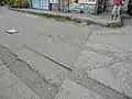 Remnant tracks in La Paz, Iloilo City (2012)