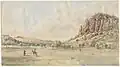 Fort Davis, watercolor, Rochester Historical Society, New York