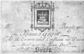 Trade card Samuel Grant of Boston, 1736