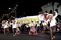 Image 3Filipino traditional dance at a festival (from Culture of the Philippines)