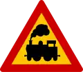 K-32 Level crossing without a barrier or gate