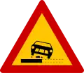 K-38δ Dangerous verges on the right