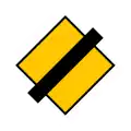Ρ-4 End of priority road