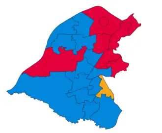 2007 results map
