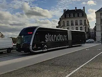 Line 1 Tram'Bus in Bayonne