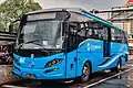 Hino RK8 JSKA-NHU R260, with Discovery body made by Laksana coachmaker (transferred from Perum PPD), unoperational