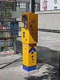 Ticket Machine in Olomouc, Czech Republic