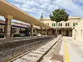 Platforms at Trapani railway station