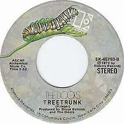 Treetrunk label