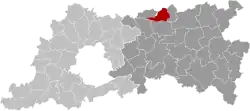 Location of Tremelo in Flemish Brabant