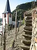 6. Terraces in the old part of the Alkener Burgberg