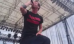 McNevan with Thousand Foot Krutch at SoulFest 2011.