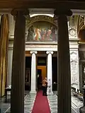 View across anteroom showing lunette