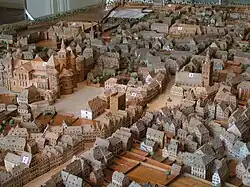 Scale model of Trier around 1800