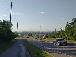 Trim Road overlooking The Ottawa River