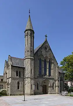 A church