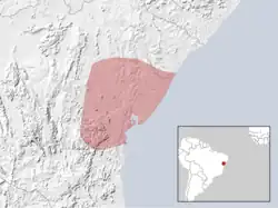 Map of range