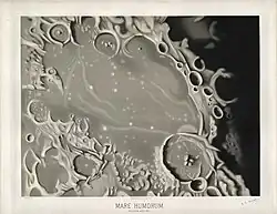 Mare Humorum by Étienne Léopold Trouvelot, 1881