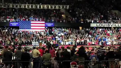 Rally in Louisville, Kentucky, March 20, 2017
