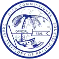 Emblem of the Trust Territory of the Pacific Islands, 1965–1980