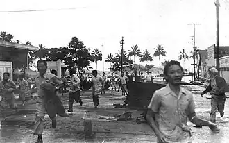 people running
