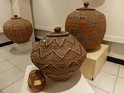 Image 52Tswana Baskets used for storing grain (from Tswana people)