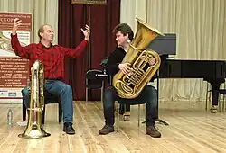 Baadsvik and a pupil