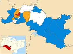 2003 results map