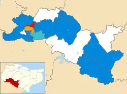 2018 results map