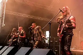 Turisas performing at Metal Frenzy 2018