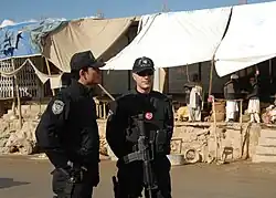 Model 723 type carbine in usage of Turkish Police Special Operation Department in Afghanistan.