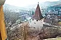 Village and gate tower