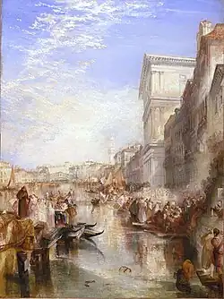 The Grand Canal, Venice by J.M.W. Turner