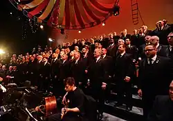 Turtle Creek Chorale during Topsy Turvy in the spring of 2017