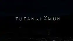 Series title over a darkened Egyptian landscape