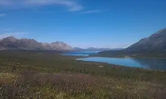 Twin Lakes from Low Pass