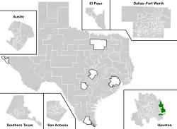 Map of the district