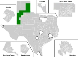 Map of the district